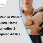 Orthopedic doctor examining a patient’s arm during joint pain in winter for guidance and remedies.