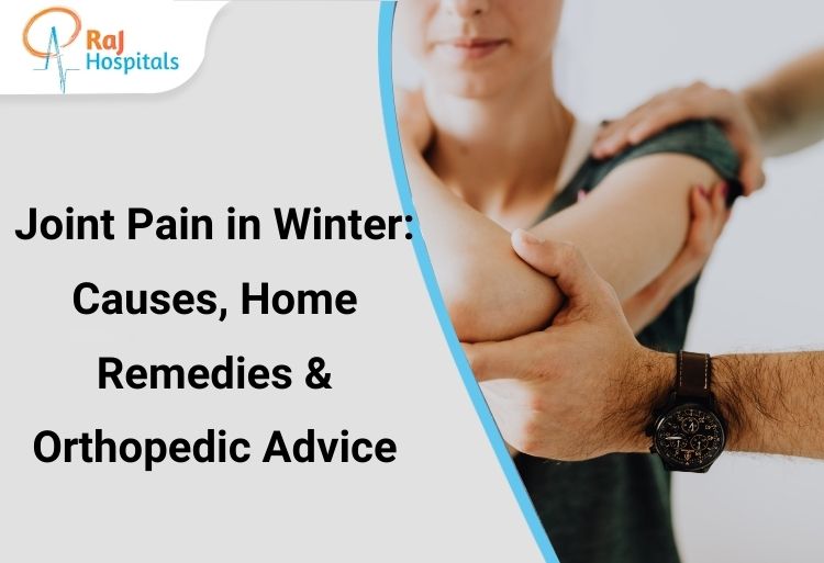 Orthopedic doctor examining a patient’s arm during joint pain in winter for guidance and remedies.